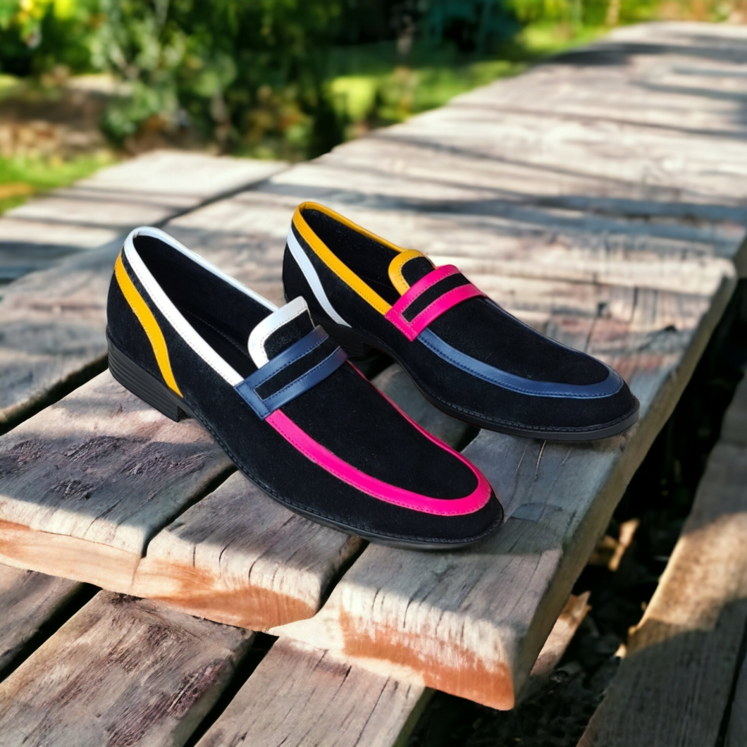 Neon loafers