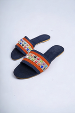 Load image into Gallery viewer, Multicolour studded slip on
