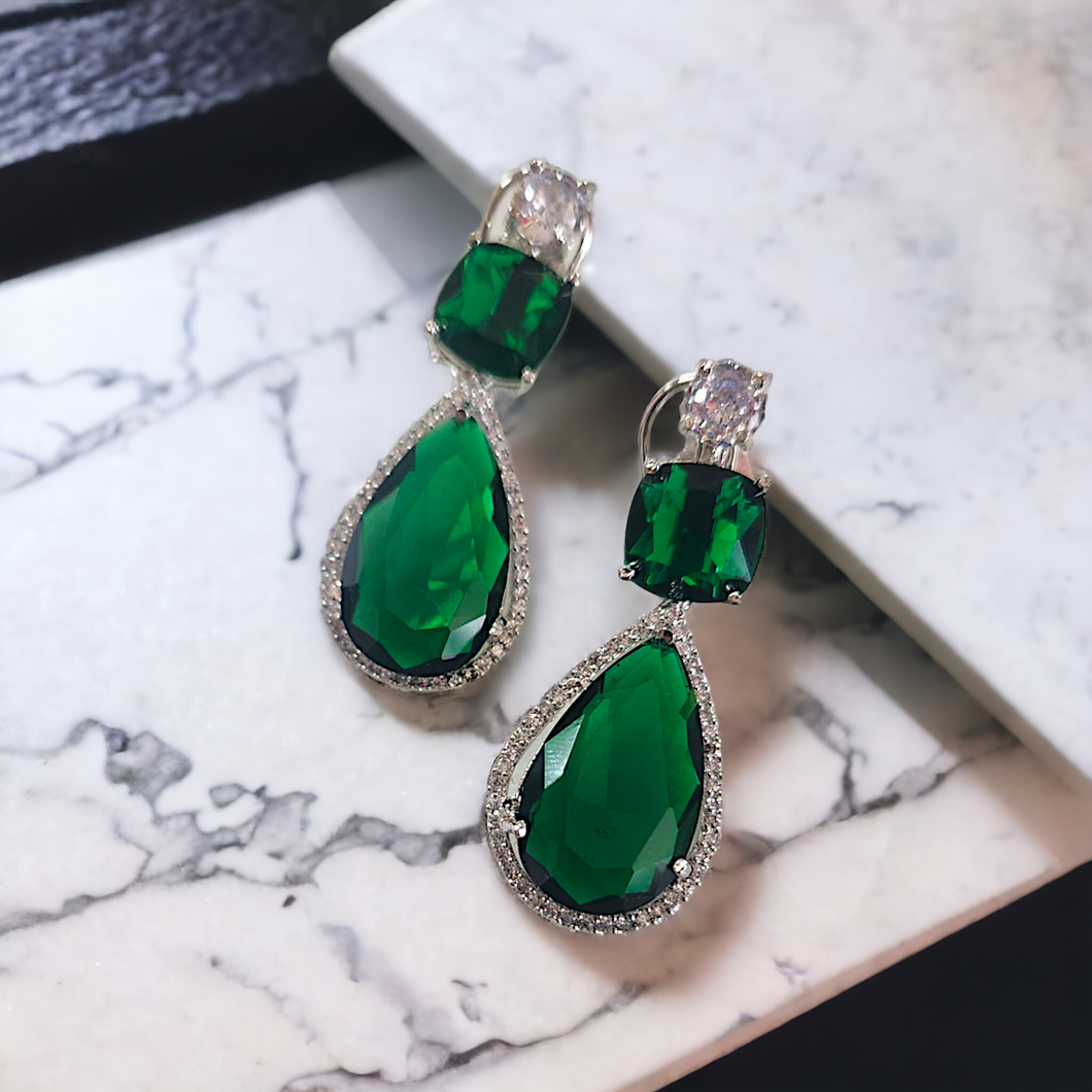 Izumi Emerald earrings