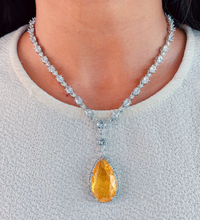 Load image into Gallery viewer, Garcelle sapphire necklace
