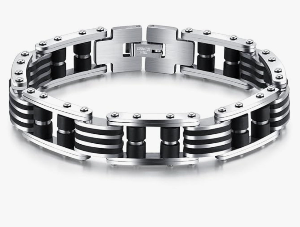 Stainless steel chain bracelet