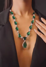 Load and play video in Gallery viewer, Izumi Emerald necklace
