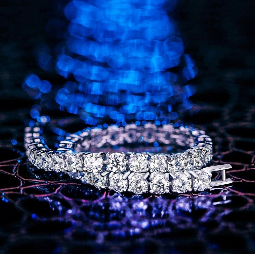Swarovski Royal White Diamond Solitaire Crystal Bracelet